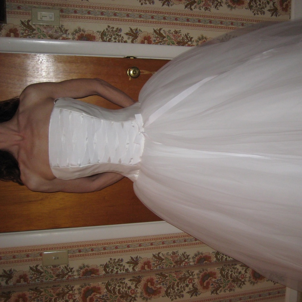 RICHARD GLASGOW “Tulle” 2005  Princess bridal gown Never worn